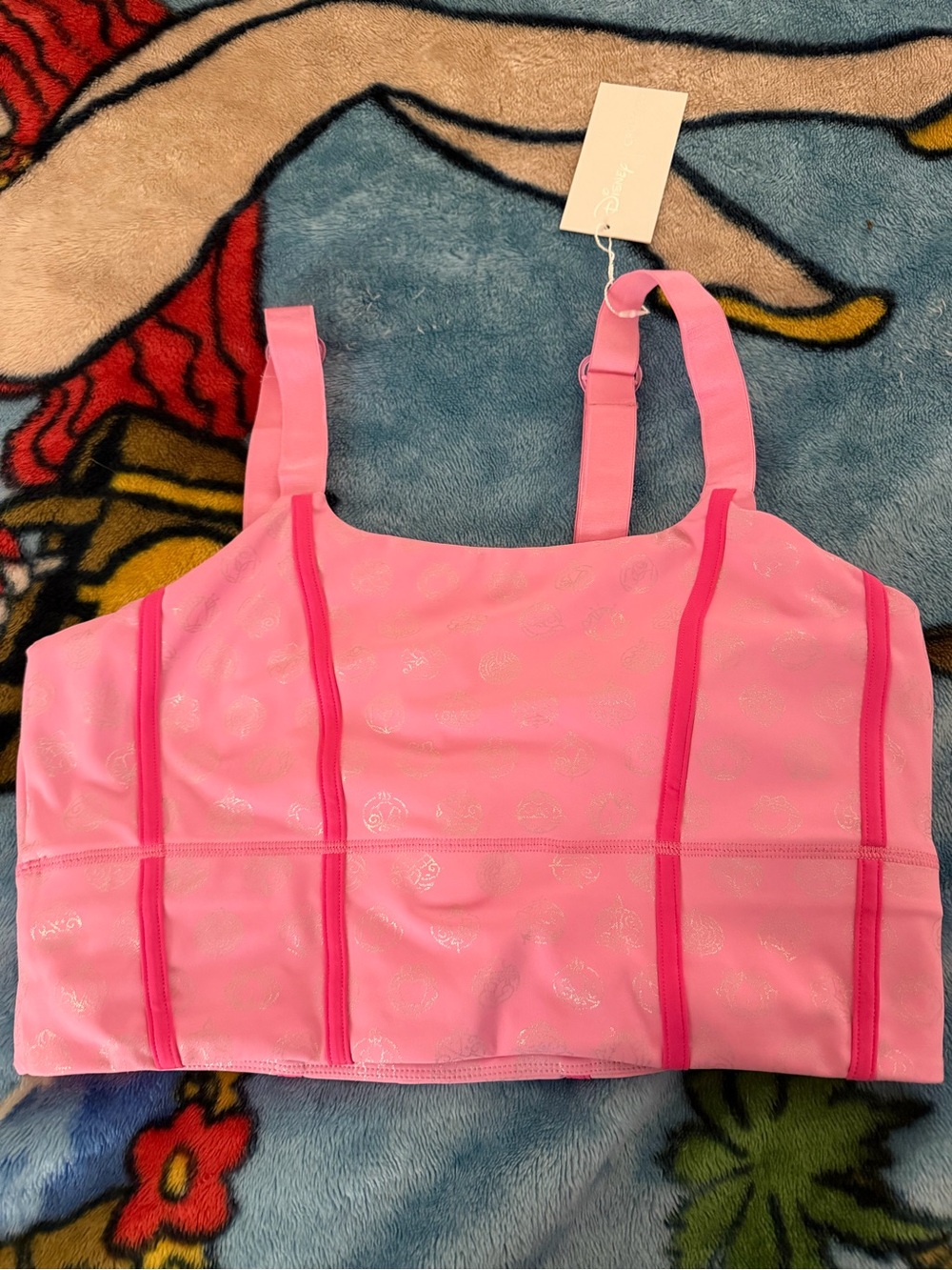 Crowned athletics sports bra